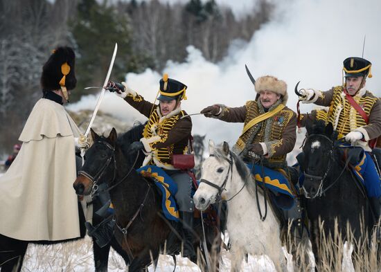 Военно-историческая реконструкция событий Отечественной войны 1812 года