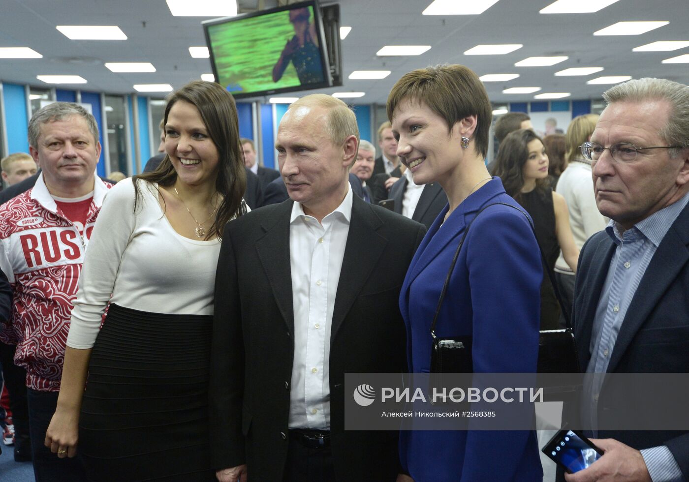 Рабочая поездка президента РФ В.Путина в Южный федеральный округ