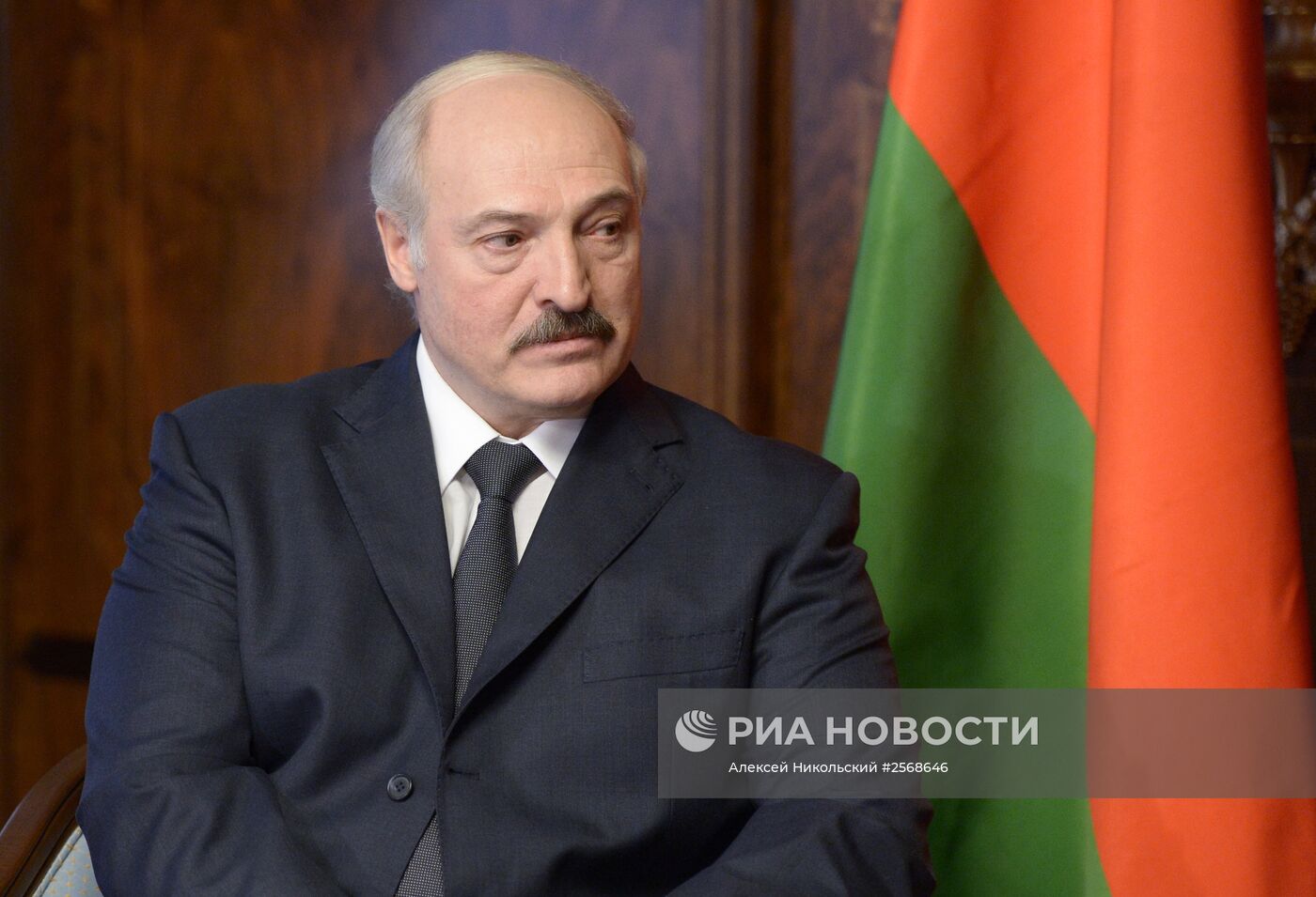 Президент РФ В.Путин встретился с президентом Белоруссии А.Лукашенко