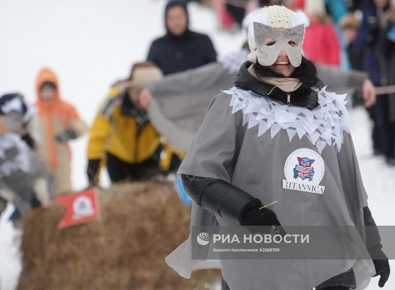 Фестиваль оригинальных саней "Winter SaniDay-2015" в Москве