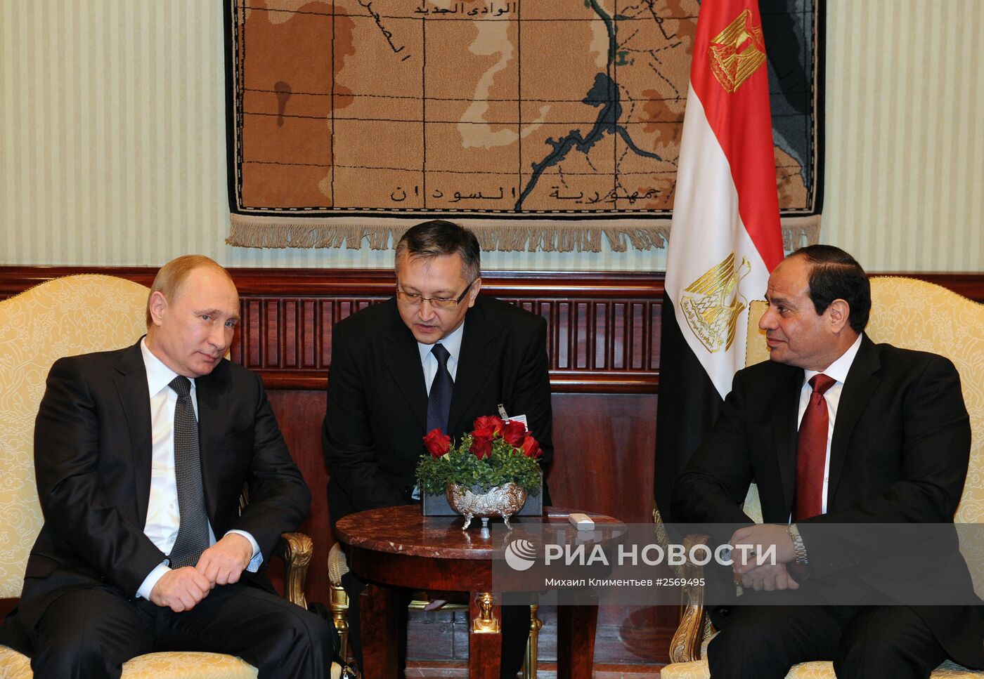 Визит президента РФ В.Путина в Египет