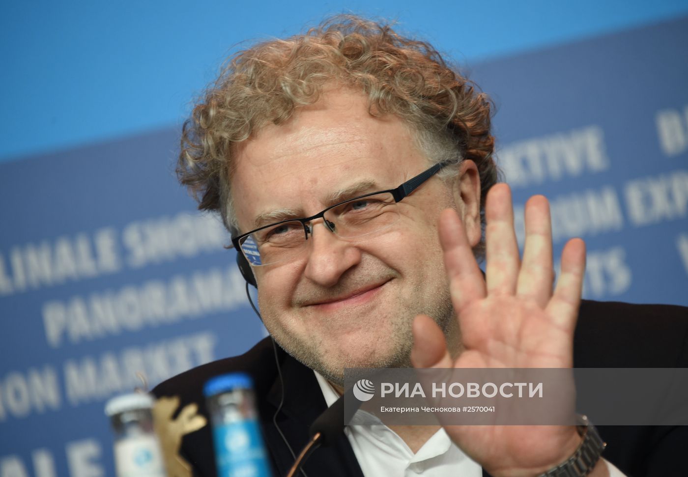 Российский режиссер Алексей Герман представил свой фильм на "Берлинале - 2015"