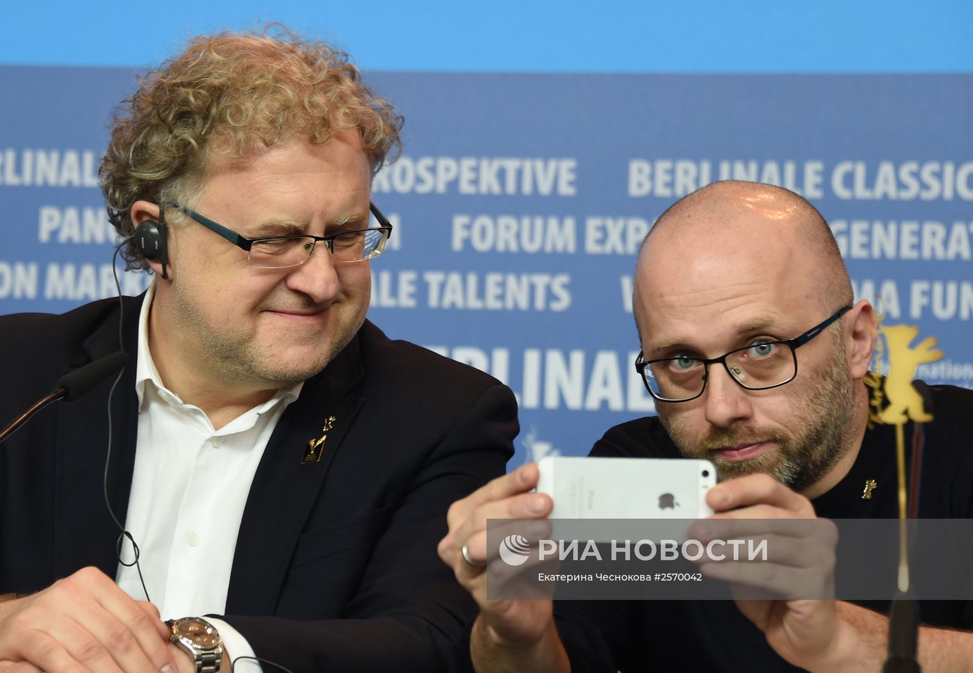 Российский режиссер Алексей Герман представил свой фильм на "Берлинале - 2015"