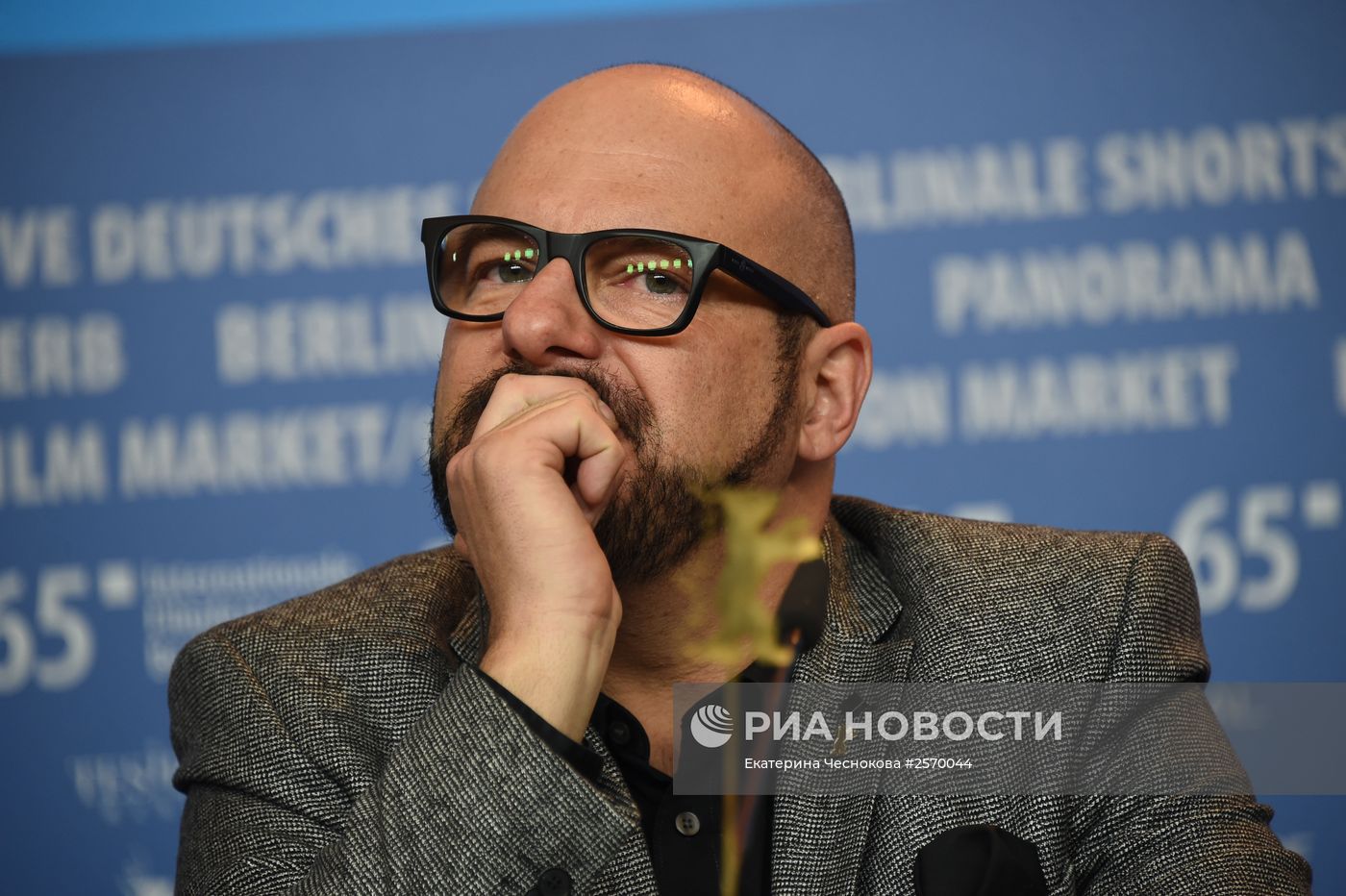 Российский режиссер Алексей Герман представил свой фильм на "Берлинале - 2015"