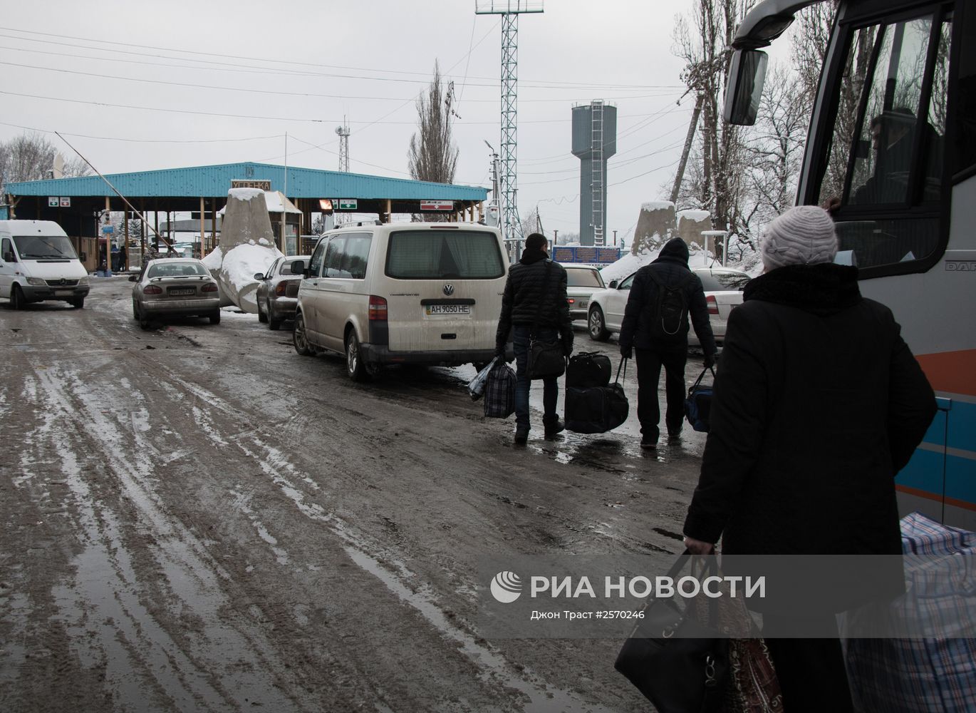Ситуация на границе Украины с Россией