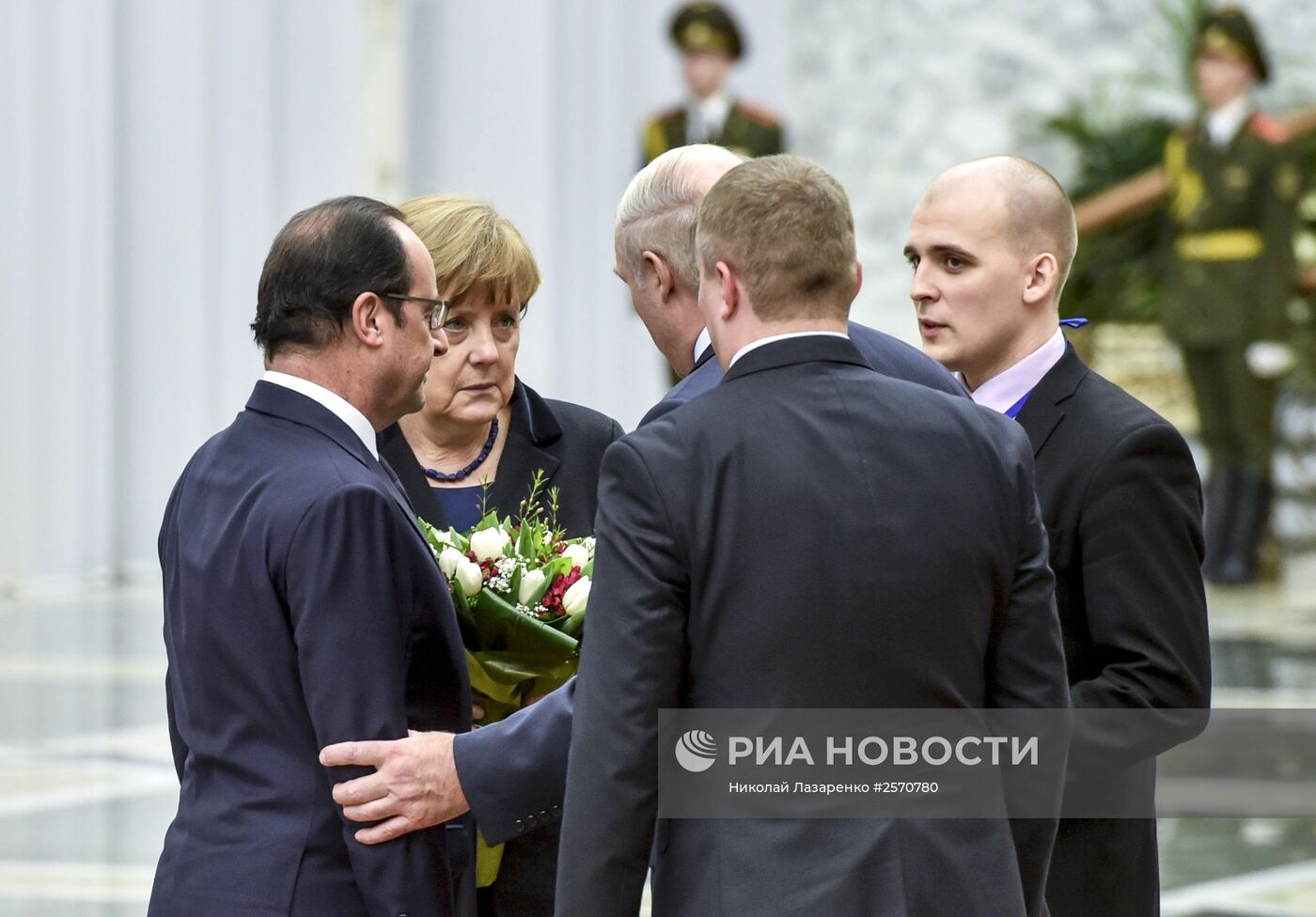 Переговоры лидеров стран России, Германии, Франции и Украины в Минске