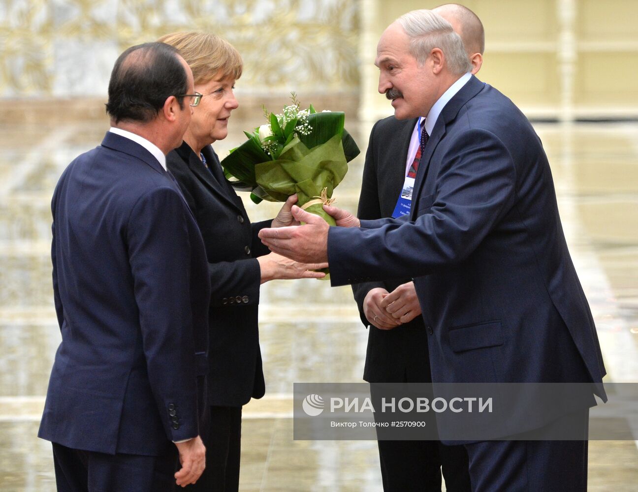 Переговоры лидеров России, Германии, Франции и Украины в Минске