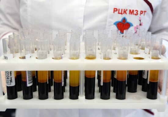 День донора в Республиканском центре крови в Казани