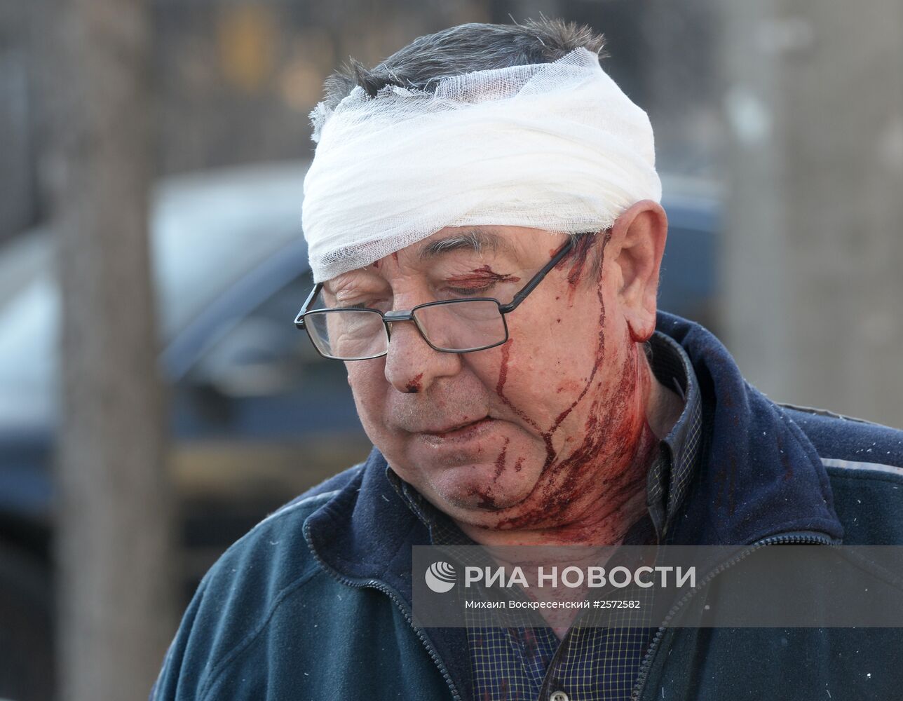 Взрыв прогремел в Донецке рядом с резиденцией Захарченко