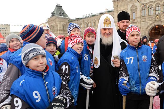 Турнир по хоккею с мячом на приз Патриарха