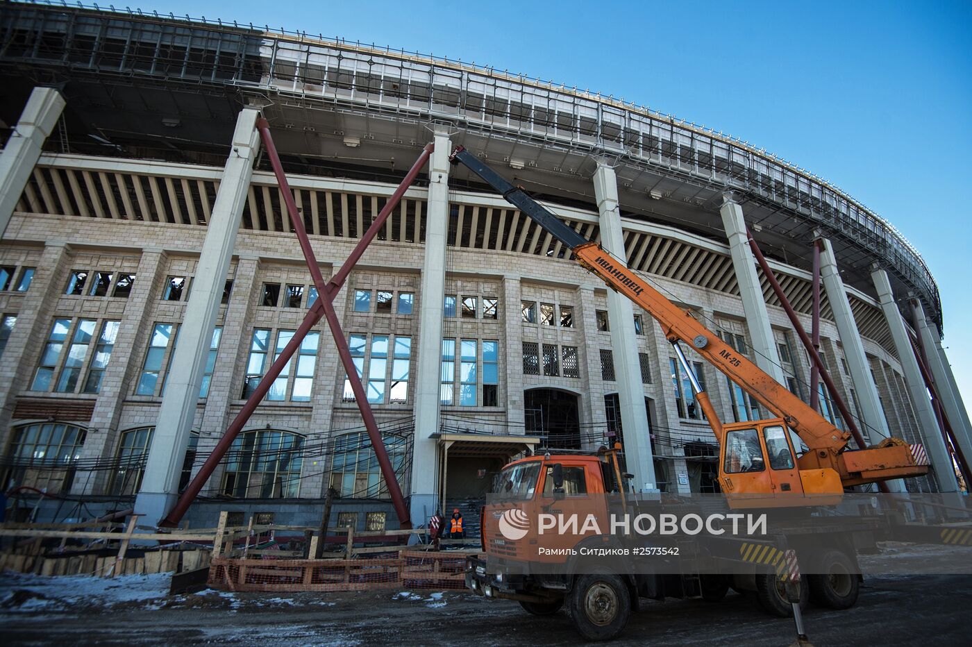 Реконструкция БСА "Лужники"