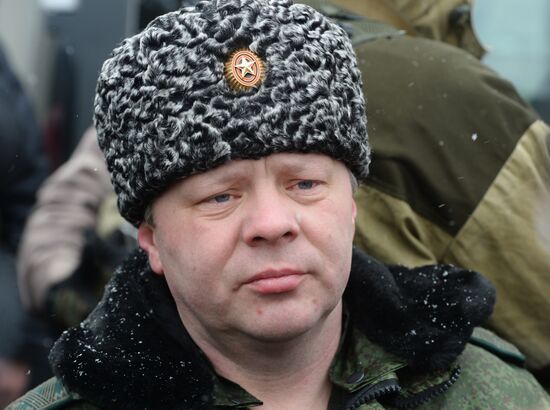 Разрушенный аэропорт Донецка