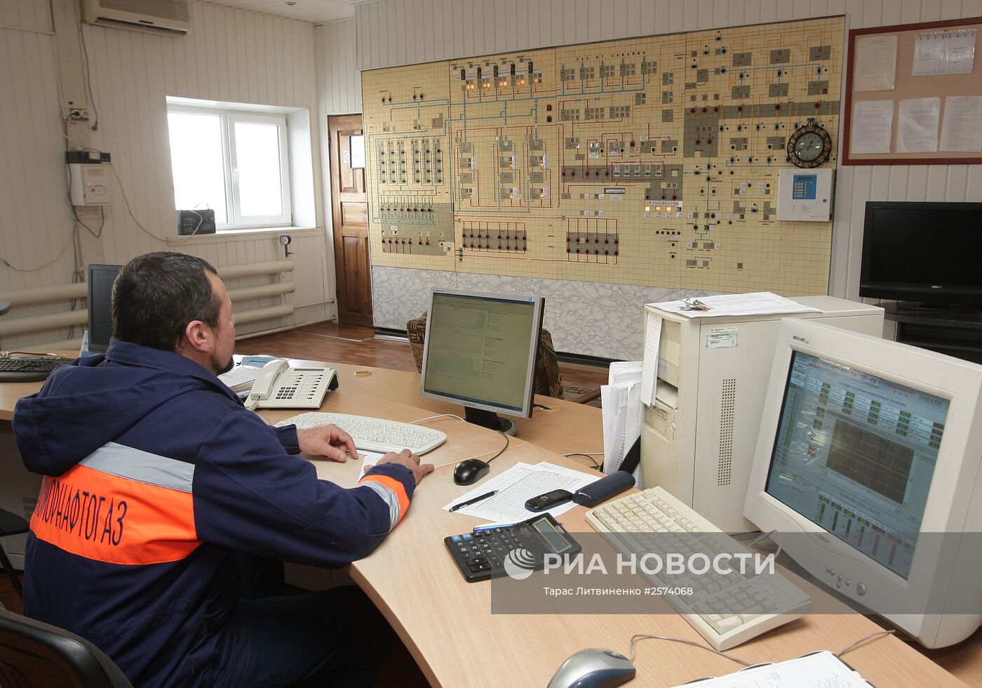 Газохранилище "Черноморнефтегаз" в Крыму