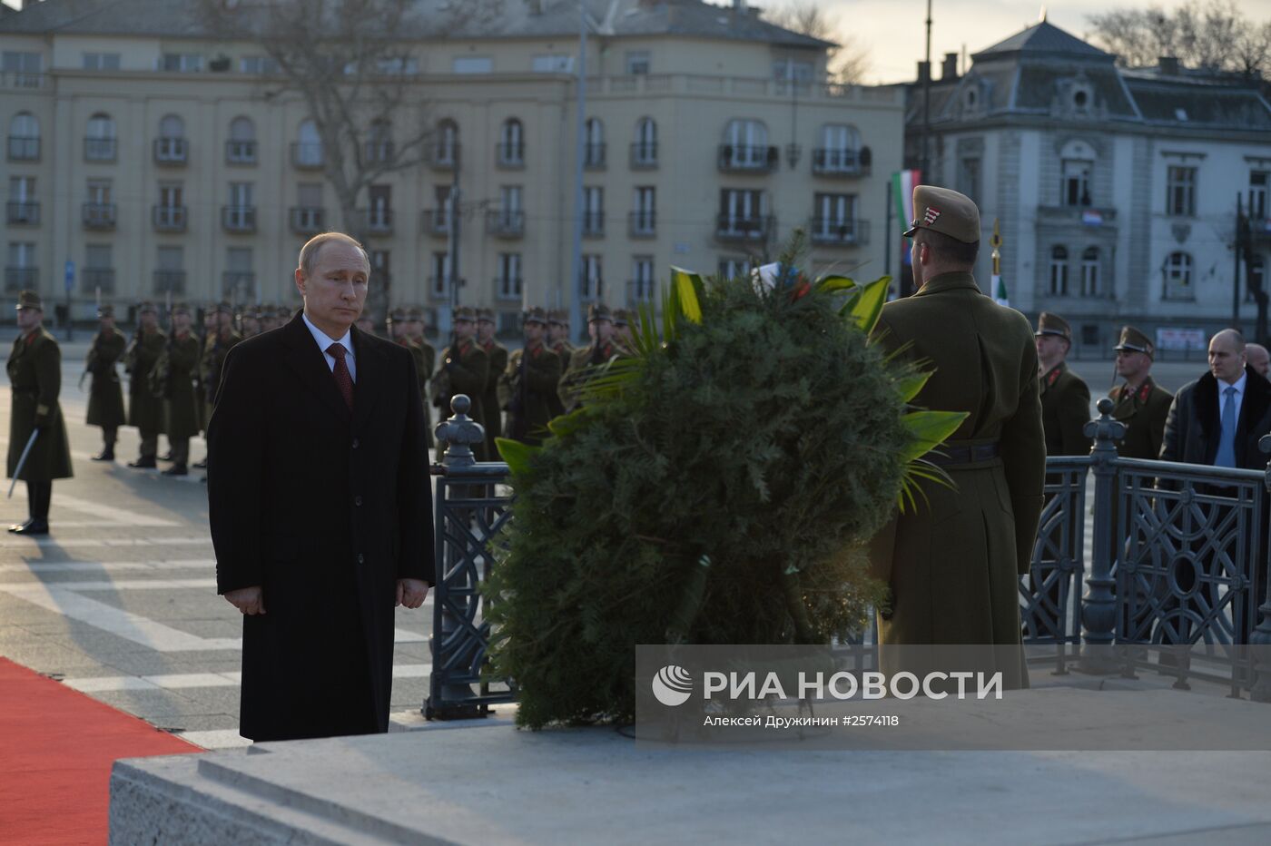 Визит президента РФ В.Путина в Венгрию