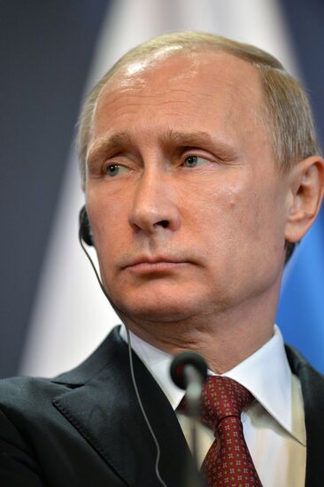Визит президента РФ В.Путина в Венгрию