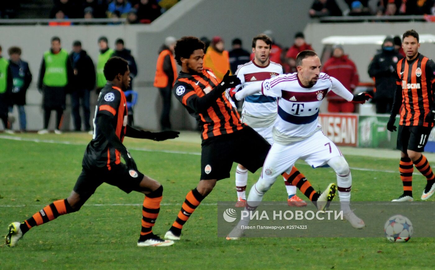 Футбол. Лига чемпионов. Матч "Шахтер" - "Бавария"
