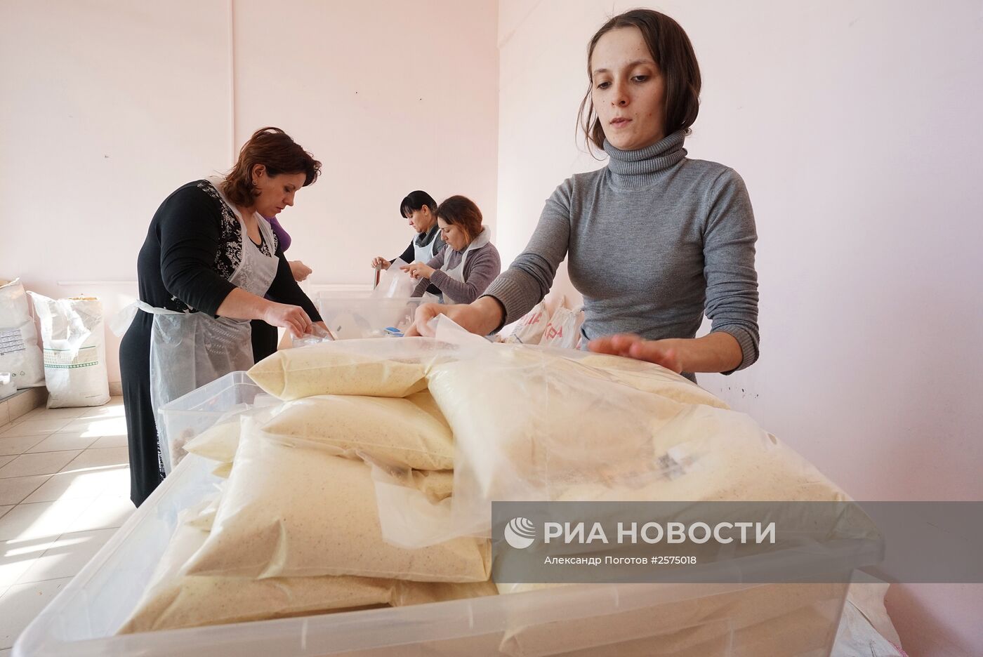 Центр помощи беженцам с Украины в Ростове-на-Дону