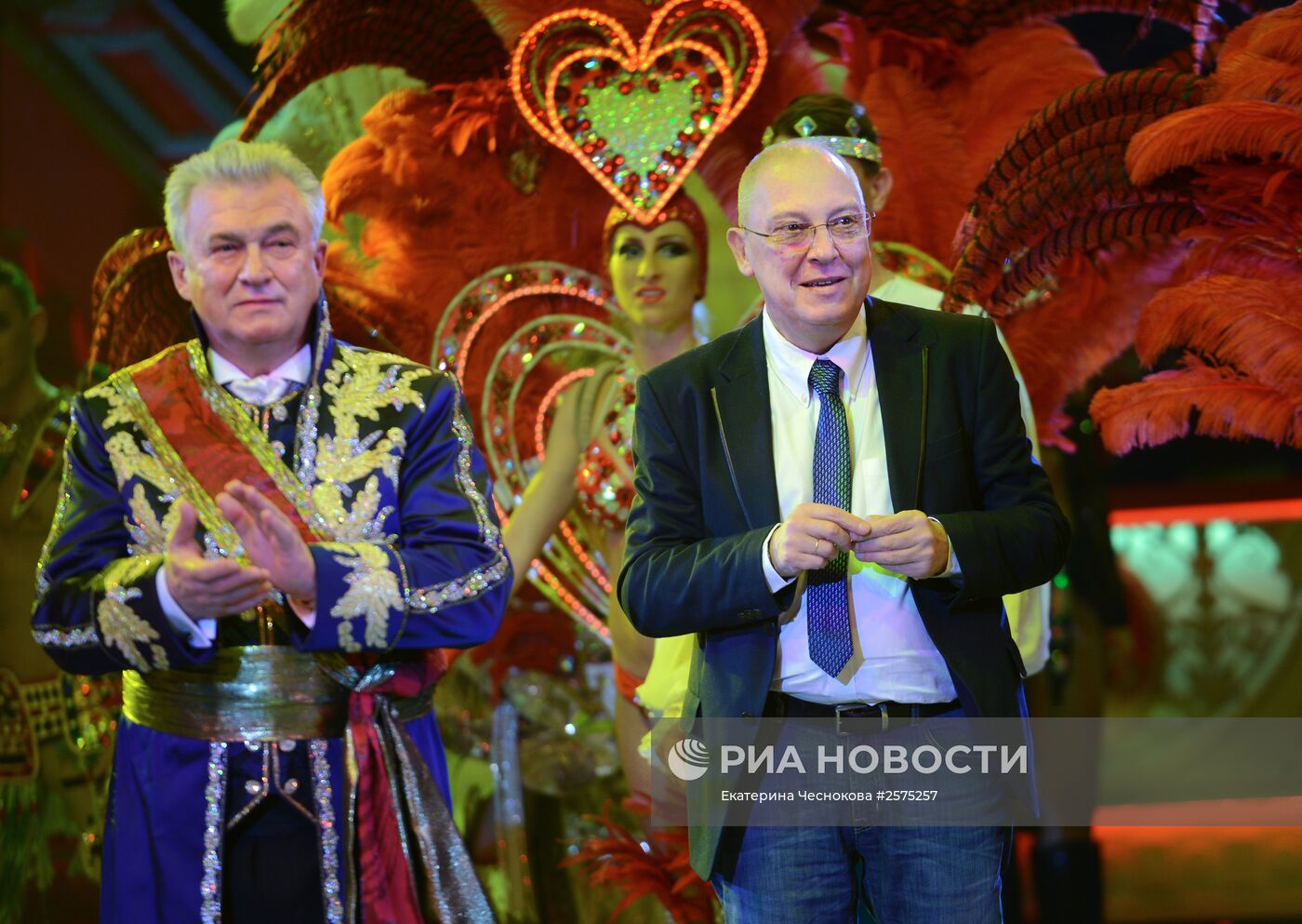Генеральный прогон шоу "Королевский цирк"