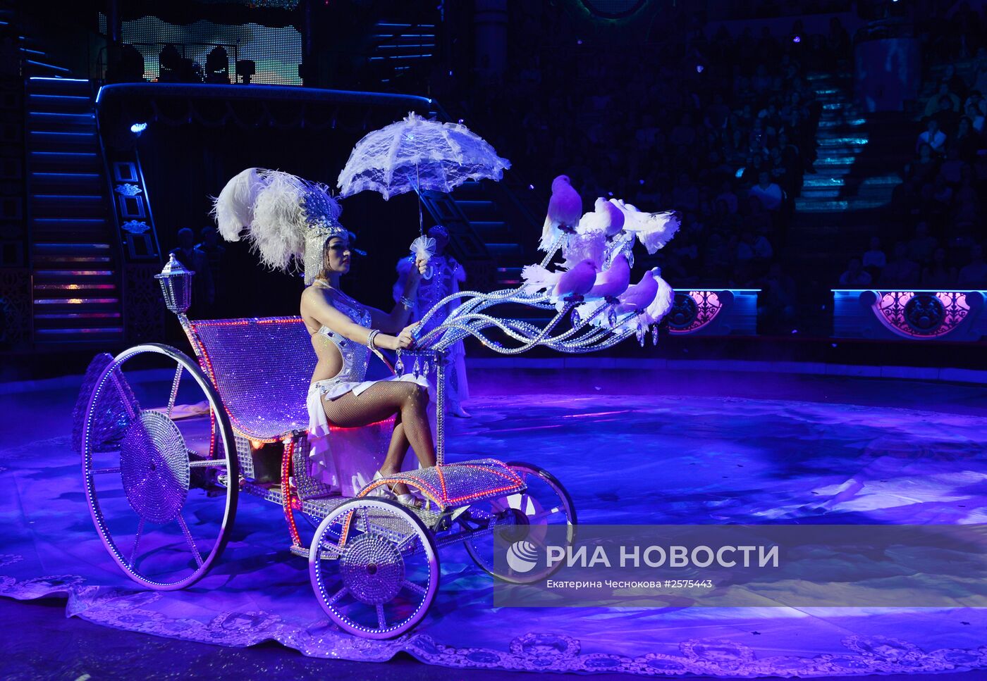 Генеральный прогон шоу "Королевский цирк"