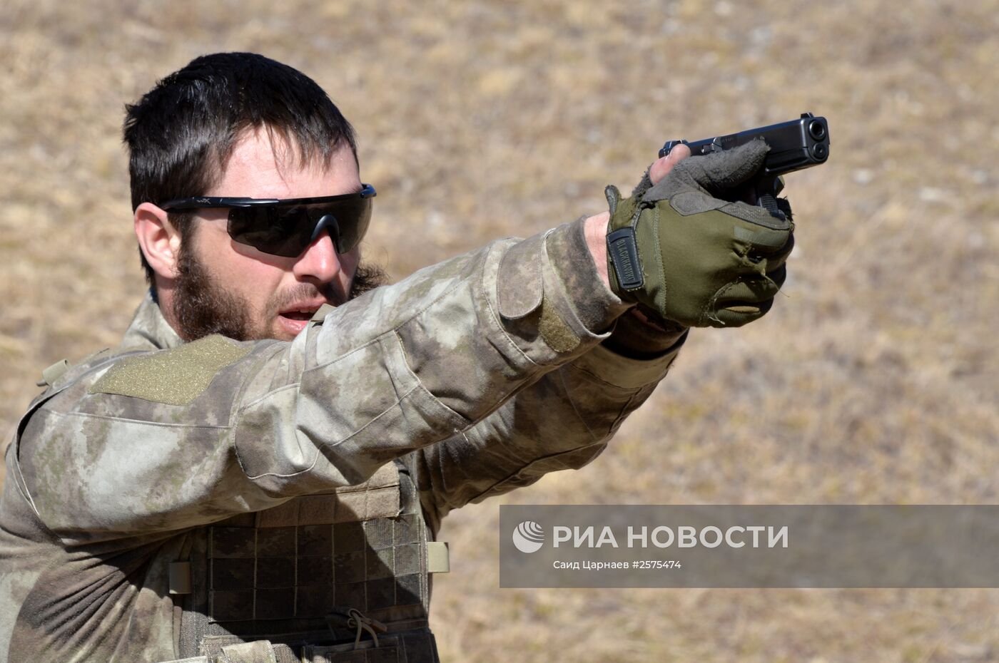 Военные учения в Чеченской Республике