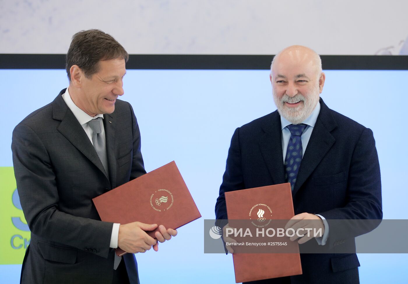 Подписание соглашения о сотрудничестве между ОКР и фондом "Сколково"