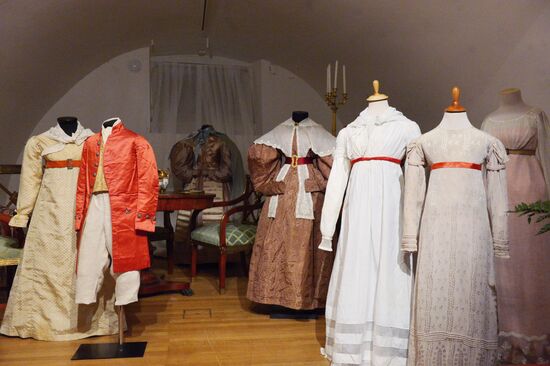 Открытие выставки "Мода Пушкинского времени"