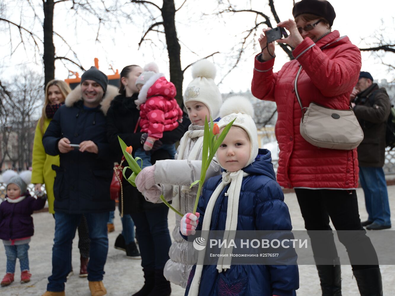 Празднование Широкой Масленицы в Москве