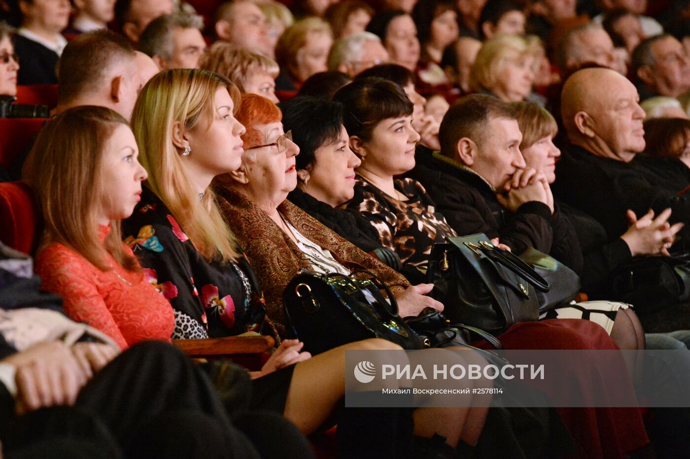 Концерт И.Кобзона в Театре оперы и балета в Донецке