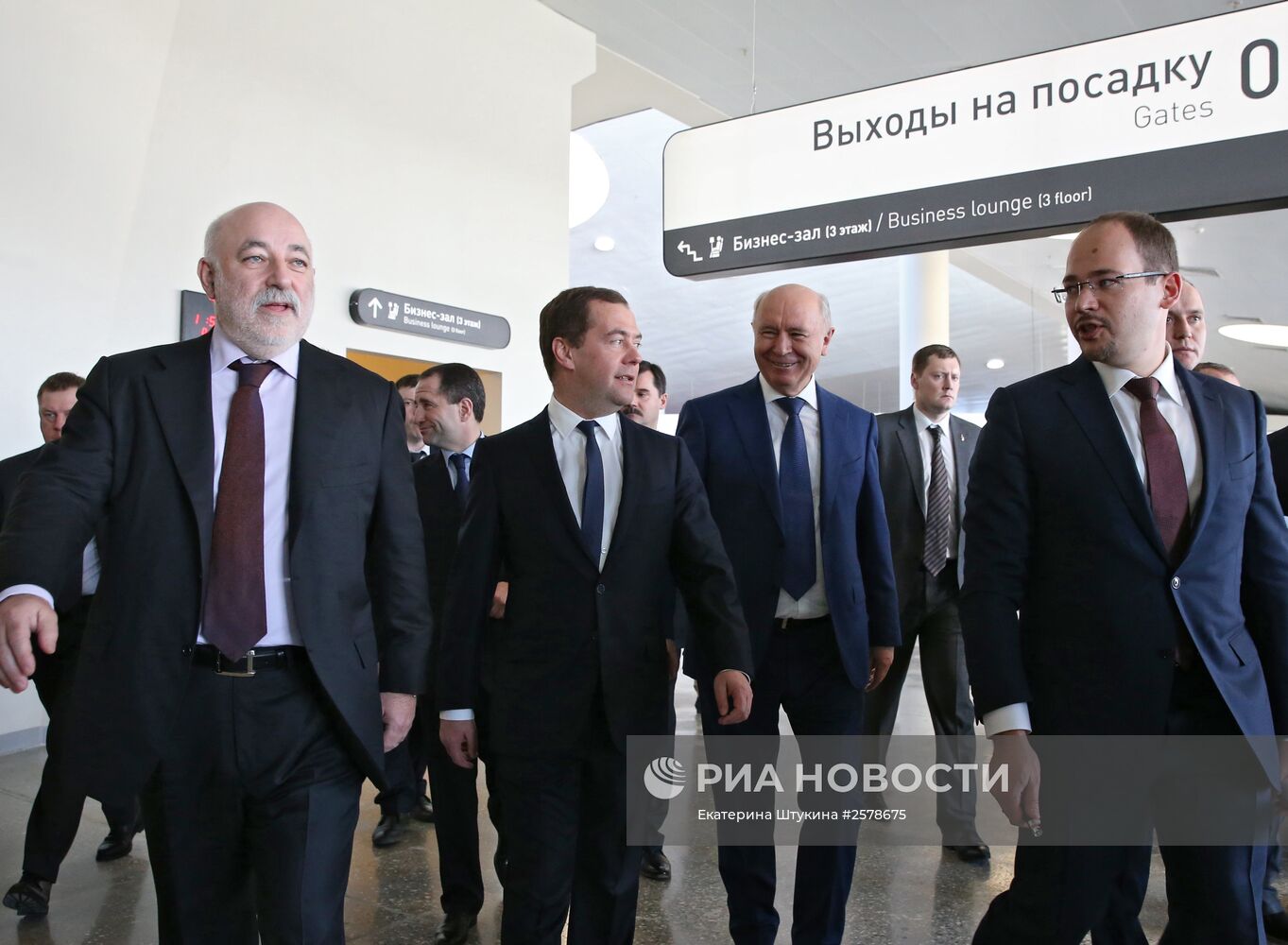 Рабочая поездка премьер-министра РФ Д.Медведева в Самару