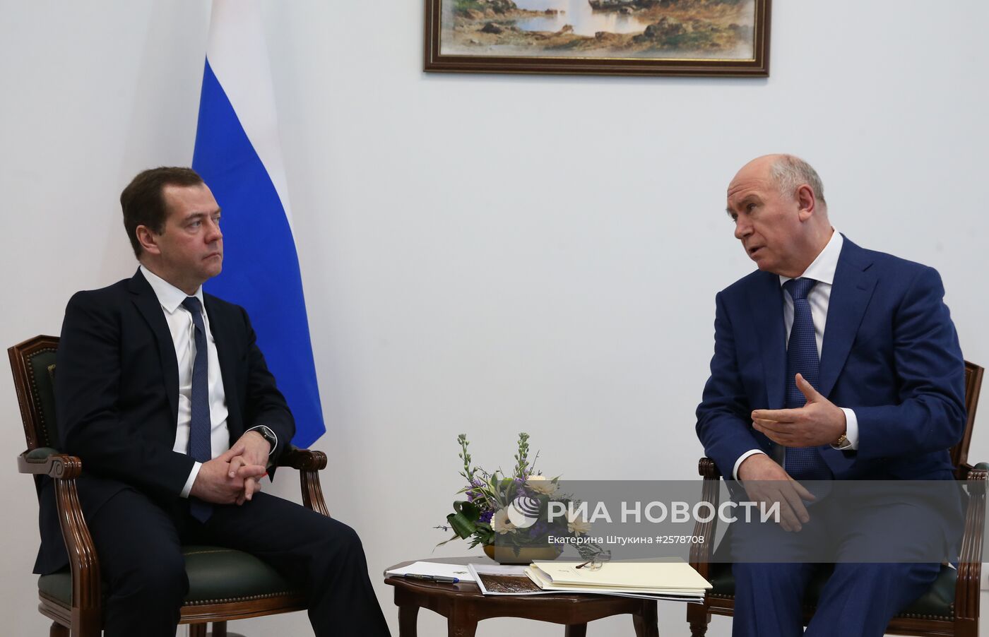 Рабочая поездка премьер-министра РФ Д.Медведева в Самару