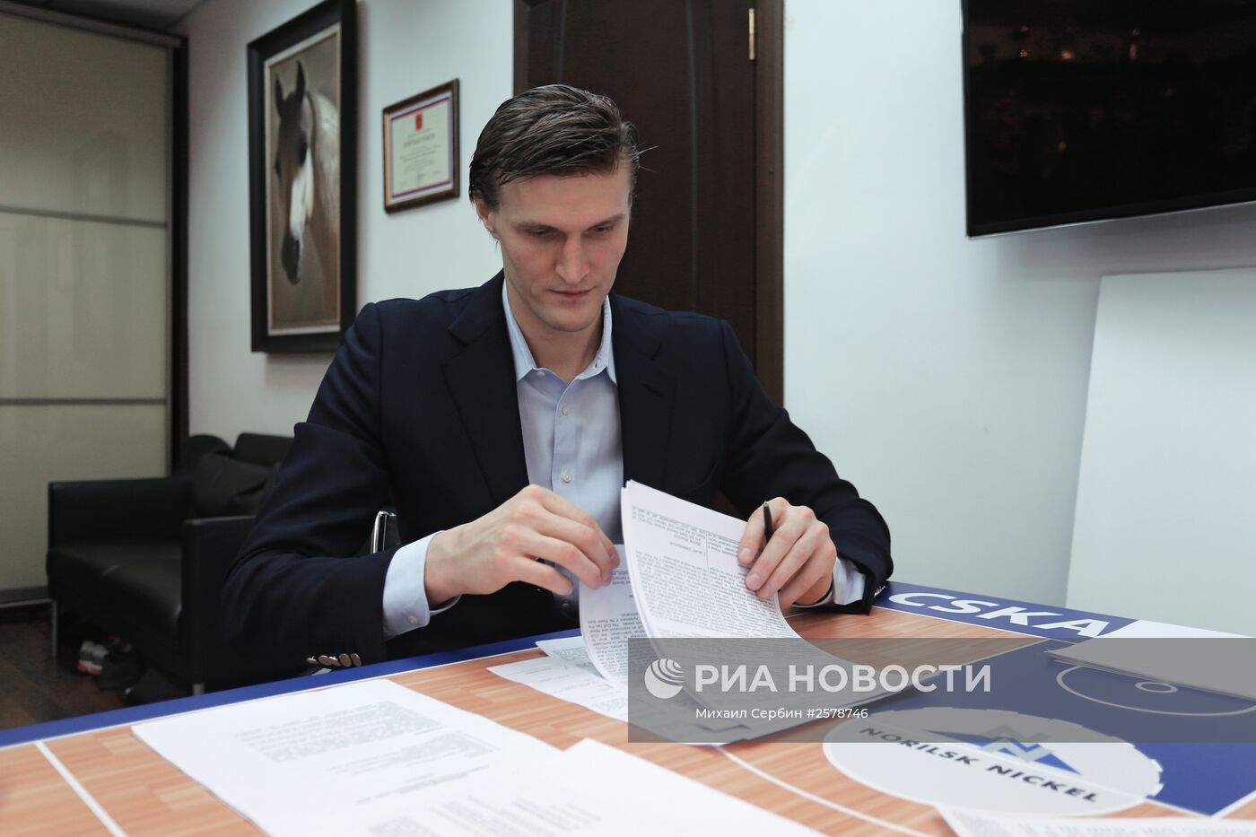 Баскетболист Андрей Кириленко подписал контракт с ПБК ЦСКА
