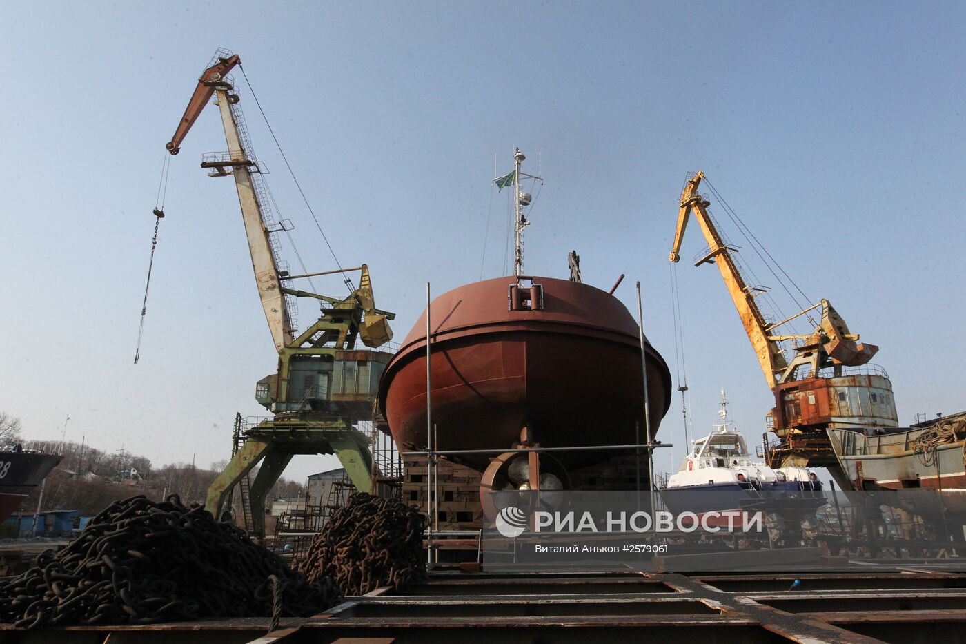 Ливадийский ремонтно-судостроительный завод в Приморском крае