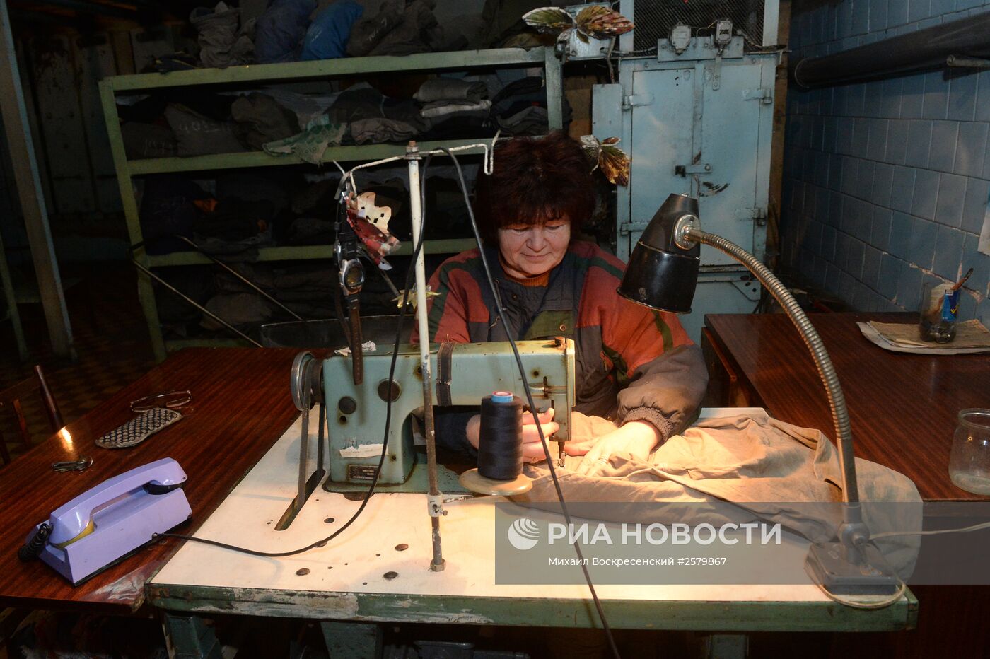 Шахта имени С.П. Ткачука в Харцызске на Донбассе