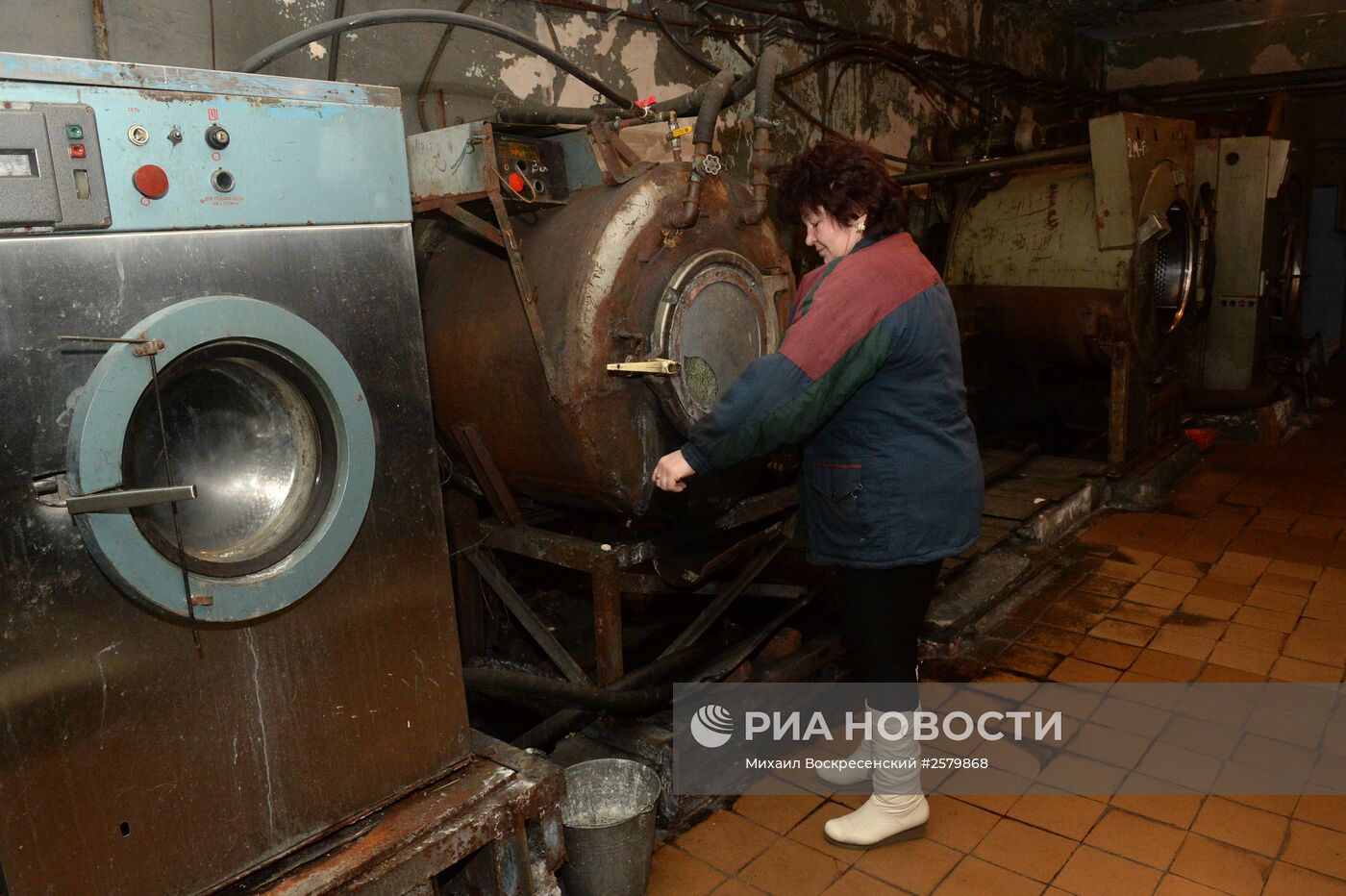 Шахта имени С.П. Ткачука в Харцызске на Донбассе