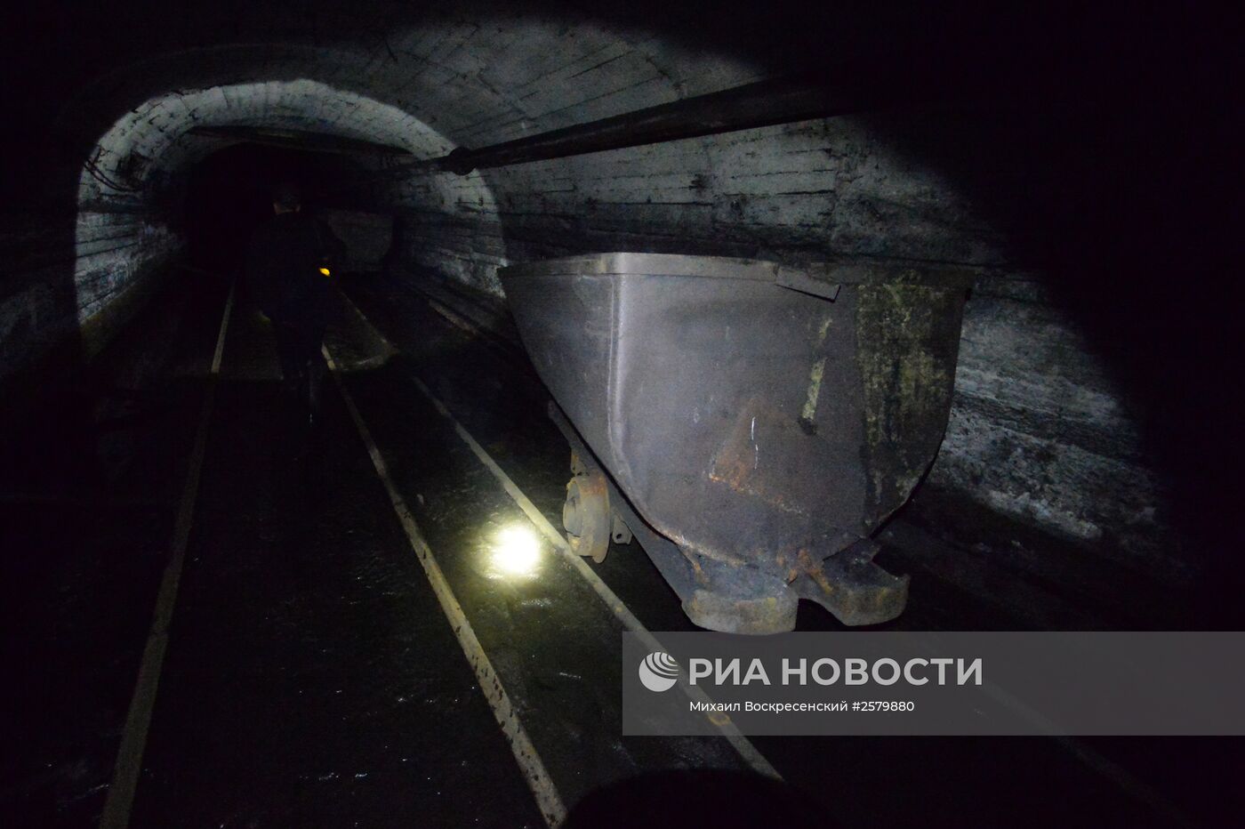 Шахта имени С.П. Ткачука в Харцызске на Донбассе