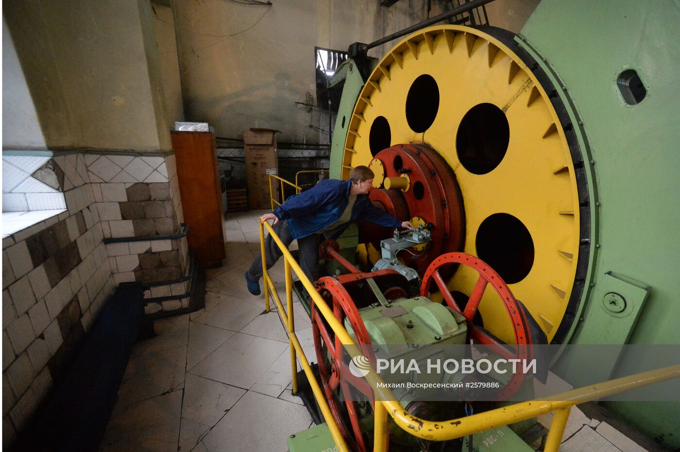 Шахта имени С.П. Ткачука в Харцызске на Донбассе