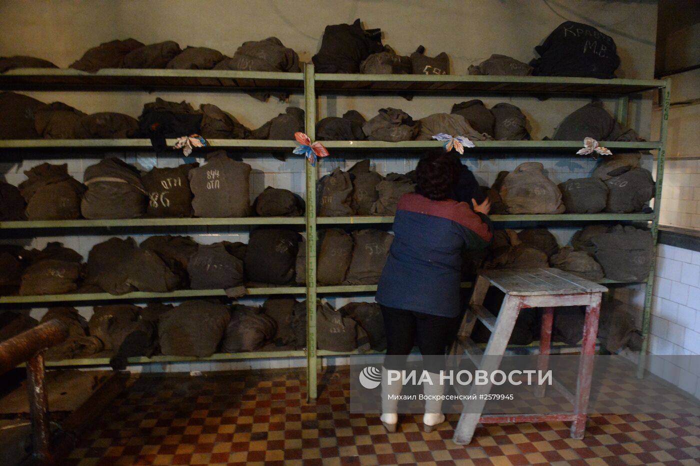 Шахта имени С.П. Ткачука в Харцызске на Донбассе