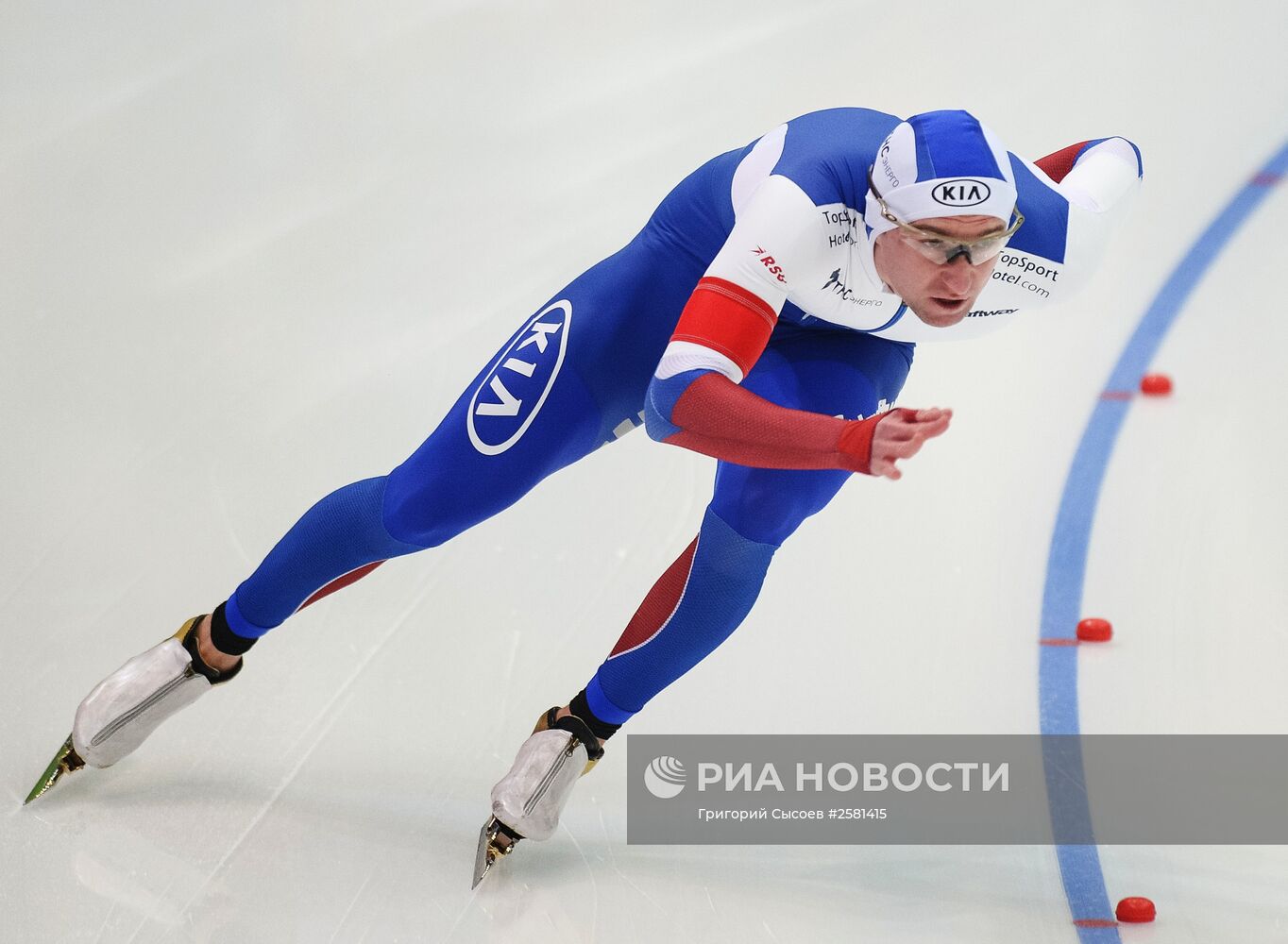 Конькобежный спорт. Чемпионат мира в спринтерском многоборье. Второй день