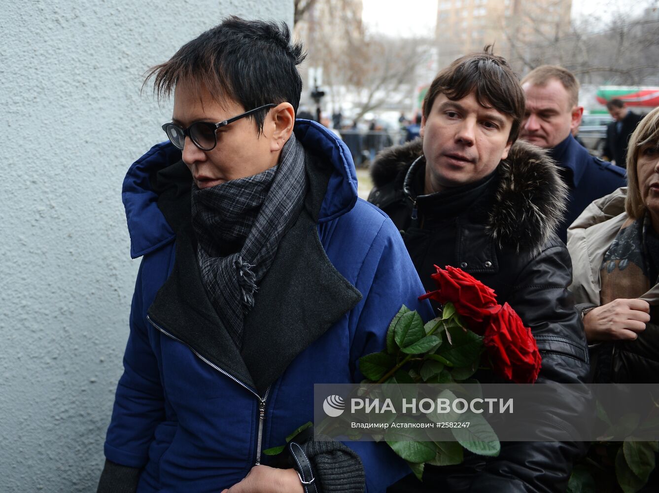 Прощание с политиком Борисом Немцовым в Москве