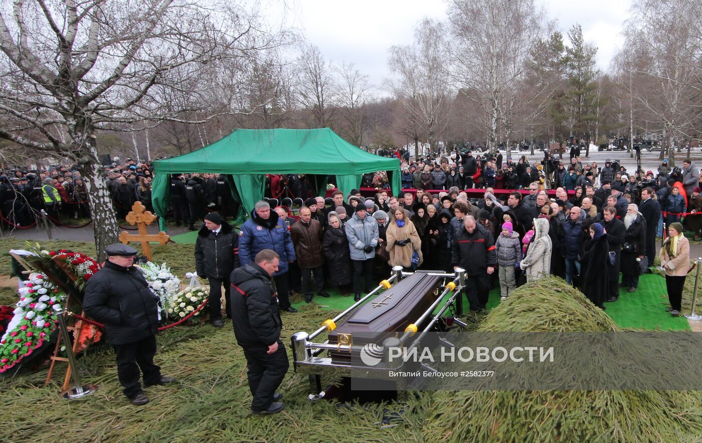 Прощание с политиком Борисом Немцовым в Москве