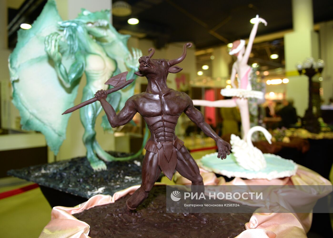 Открытие московского Салона шоколада