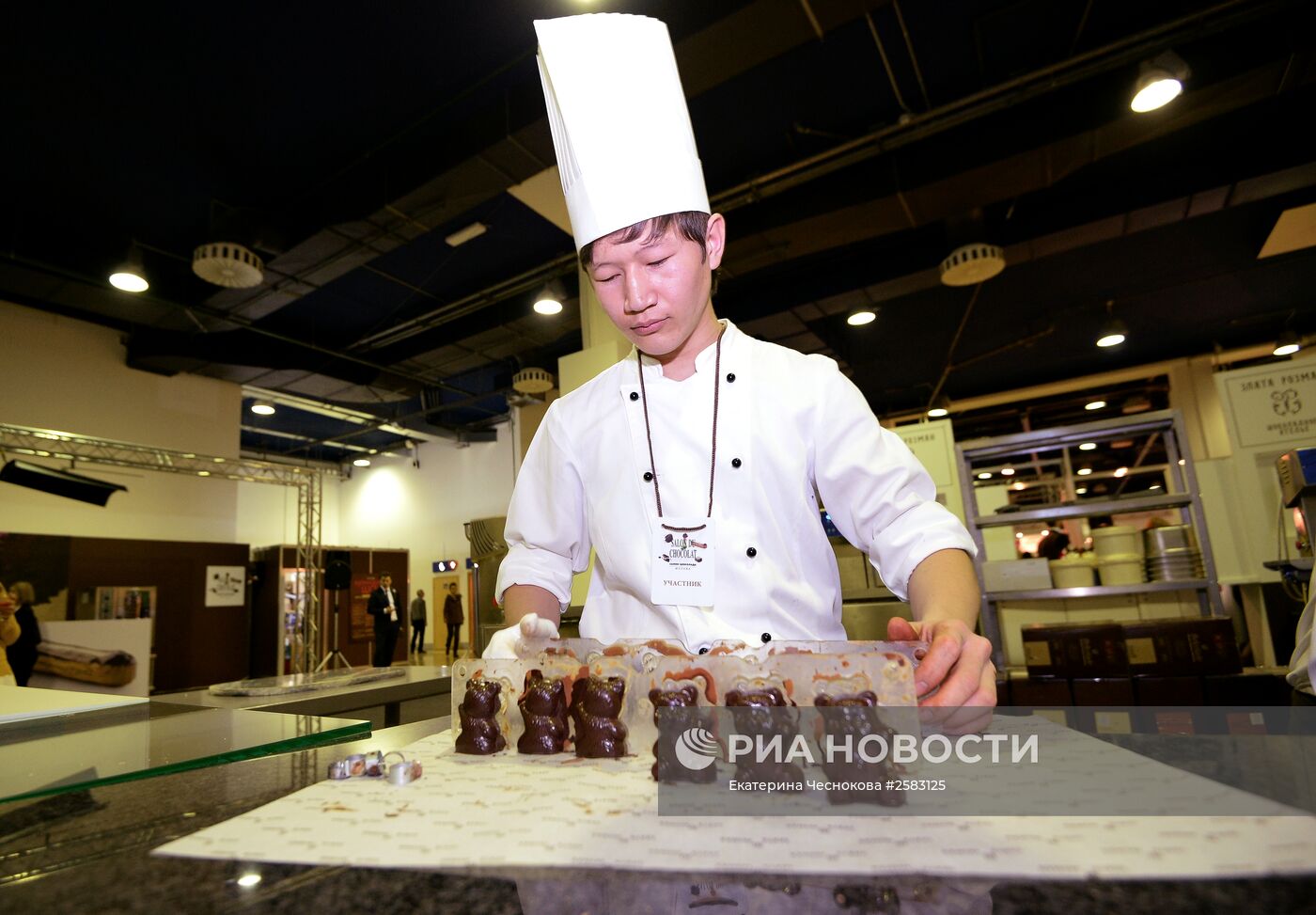 Открытие московского Салона шоколада