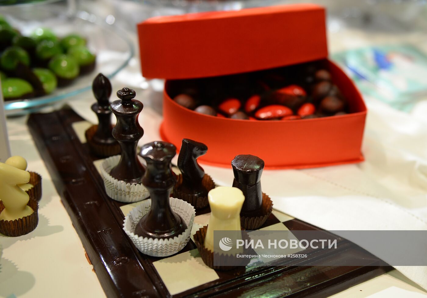Открытие московского Салона шоколада