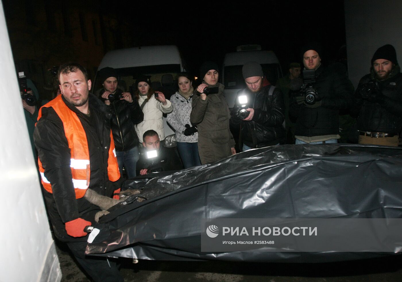 Процедура передачи тел погибших бойцов ВС Украины началась в Донецке