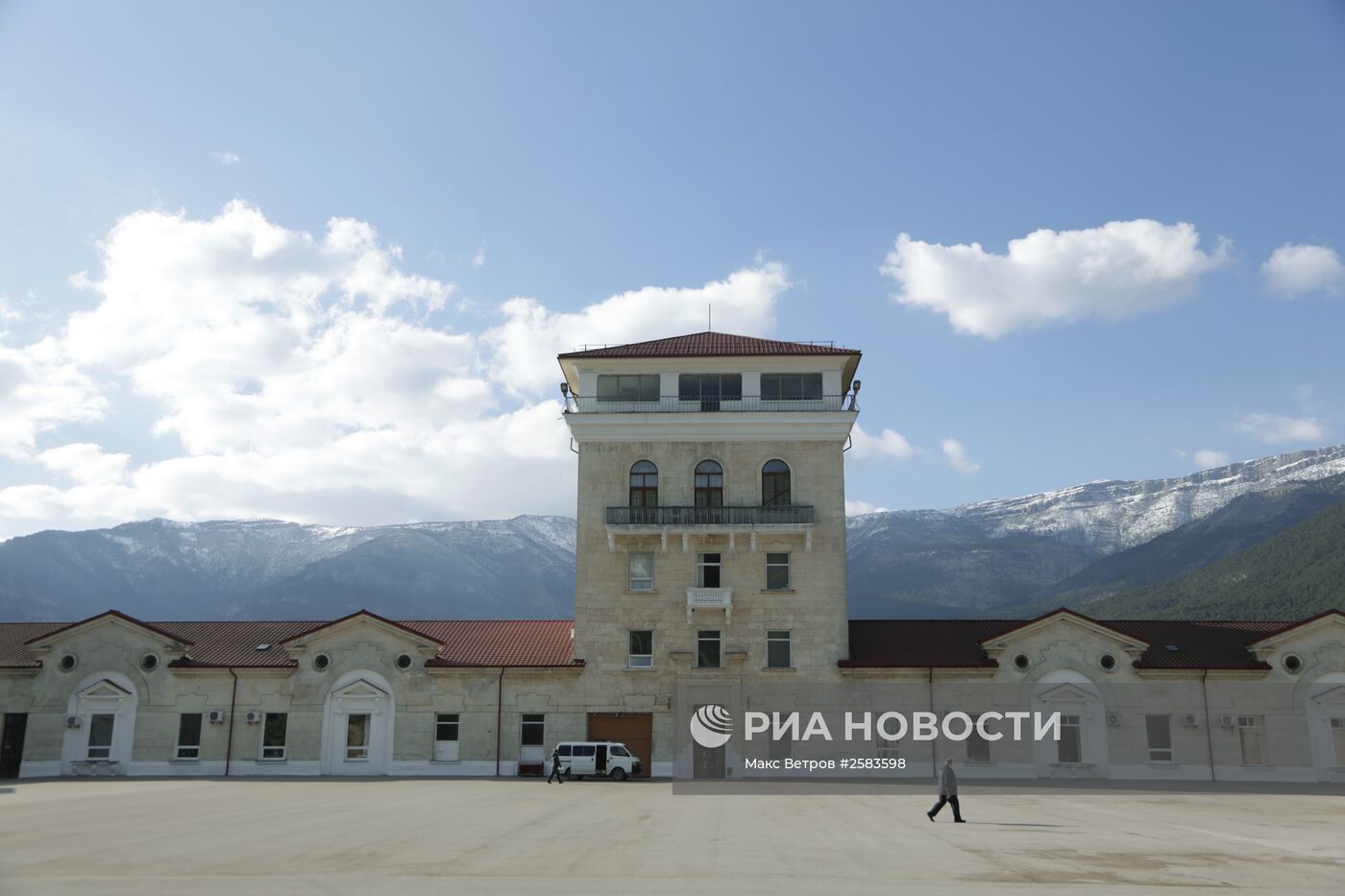 Винодельческий завод "Массандра" в Крыму