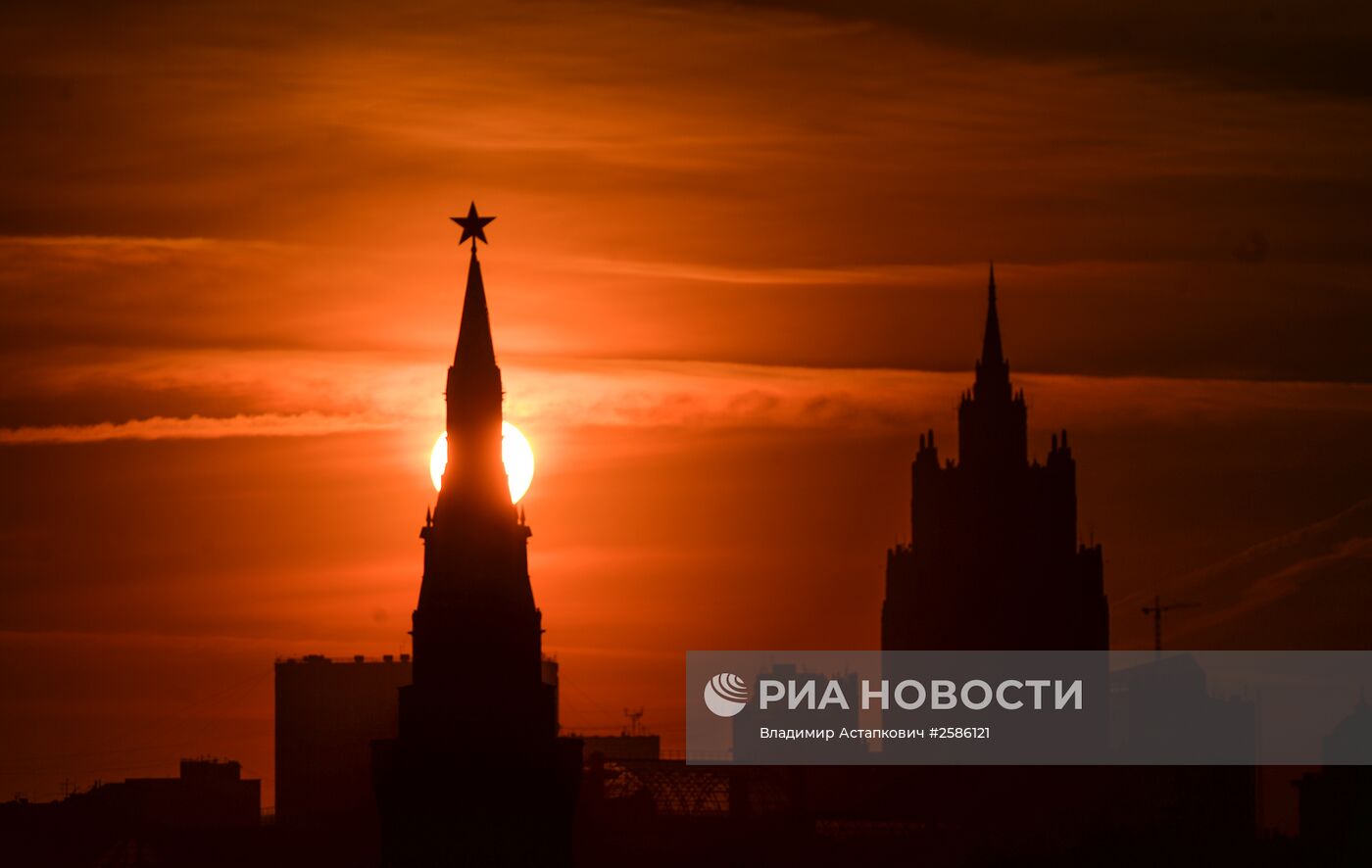 Потепление в Москве