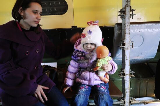 Дети из Донбасса отправлены на лечение в Россию