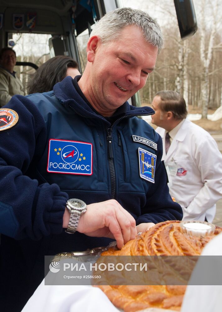 Встреча экипажа МКС 41/42 экспедиции