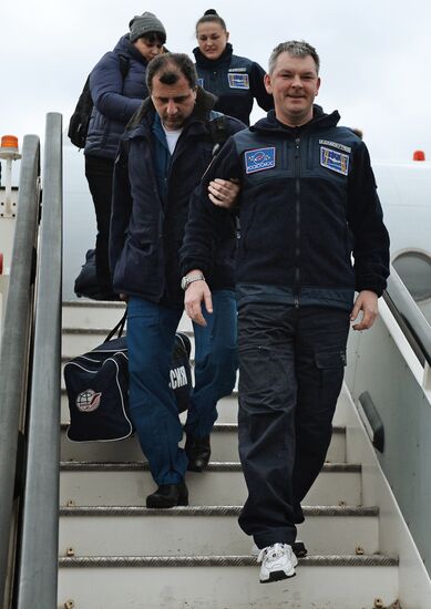 Встреча экипажа МКС 41/42 экспедиции