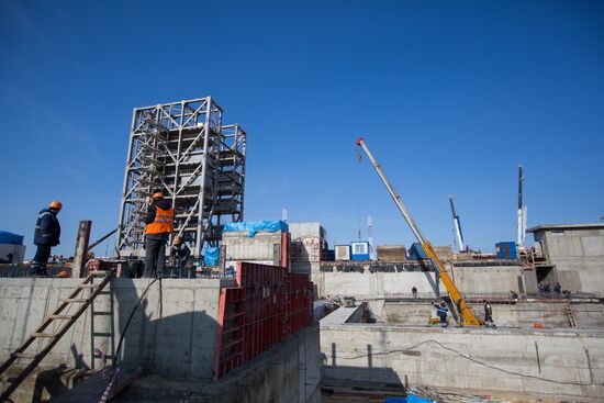 Строительство космодрома "Восточный" в Амурской области